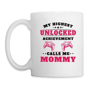 Mon plus haut accomplissement m'appelle mamie - Mug blanc - blanc - Gauche