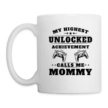 Mon plus haut accomplissement m'appelle mamie - Mug blanc - blanc - Gauche