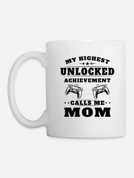 Mon plus haut accomplissement m'appelle maman - Mug blanc - blanc