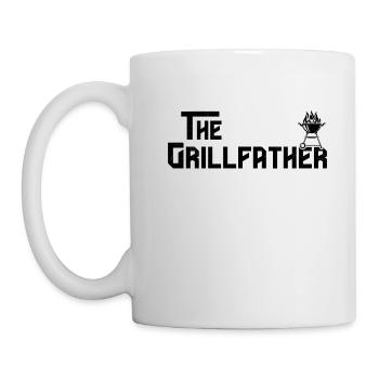 Der Vater des Grillens | Vatertag - Tasse - Weiß - Links