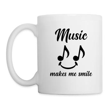 Karaoké Chant Professeur de chant Citations musicales - Mug blanc - blanc - Gauche