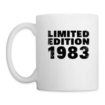 Édition limitée 1983 - 40e anniversaire - Mug blanc - blanc - Gauche
