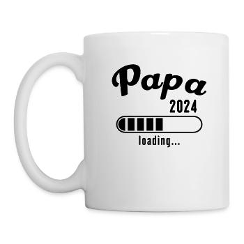 Le magasin Papa 2024 annonce la grossesse Future Dad - Mug blanc - blanc - Gauche