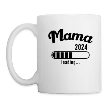 Mamá 2024 Loading Pregnancy Mom Mom - Mug - white - Left