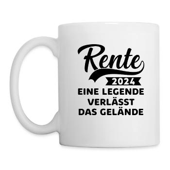 Retirement 2024: A legend leaves the site - Mug - white - Left