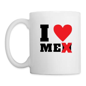 I love men, I love myself - Mug - white - Left