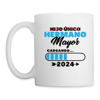 Einzelkind Big Brother 2024 - Tasse - Weiß - Links