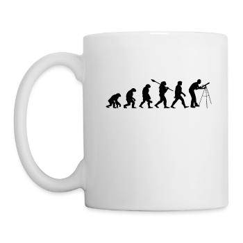 Astronomie Evolution Weltraumsterne Universum Mond - Tasse - Weiß - Links