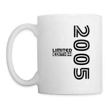Original 2005 Jahrgang Vintage Geburtstag Retro - Tasse - Weiß - Links