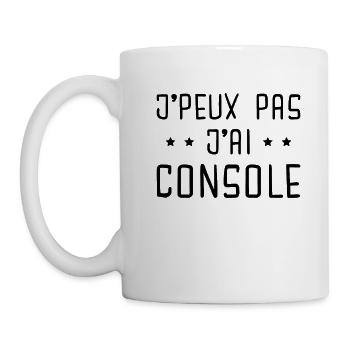 je peux pas jai console cadeau geek jeux video - Mug blanc - blanc - Gauche