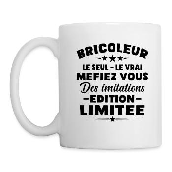 Bricoleur Le Seul Le Vrai Édition Limitée - Mug blanc - blanc - Gauche
