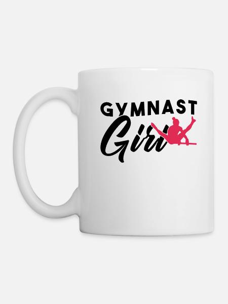 Gymnaste Amoureux Gymnastique Gymnastes Sports - Mug blanc - blanc