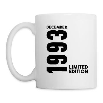 Anniversaire homme femme I Décembre 1993 - Mug blanc - blanc - Gauche