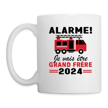 I'm going to be a big brother 2024 / Future big brother - Mug - white - Left