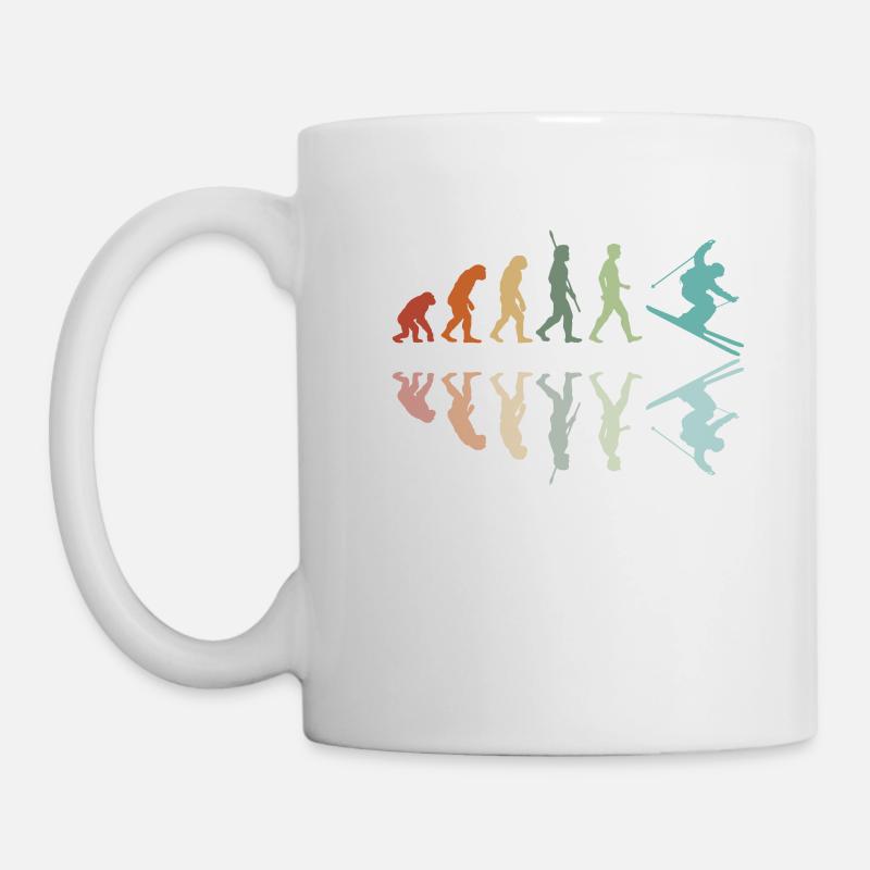 Ski Entwicklung - Tasse - Weiß