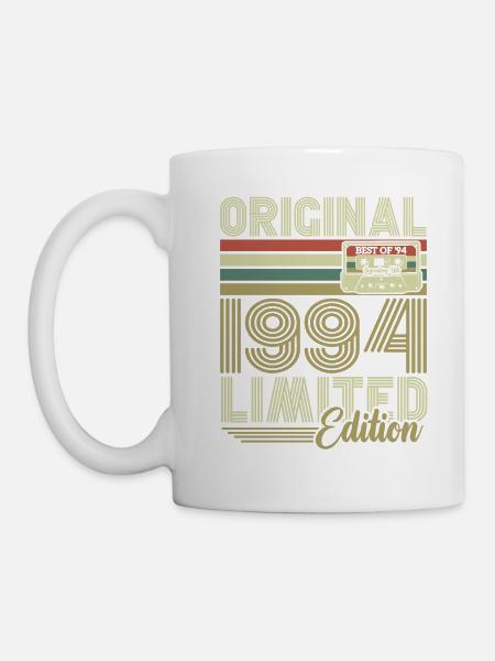 Original 1994 Vintage Rétro Cadeau D'anniversaire - Mug blanc - blanc