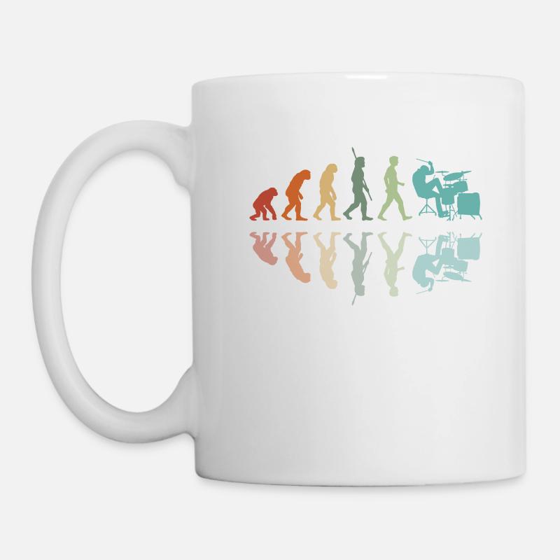 Développement des batteurs - Mug blanc - blanc