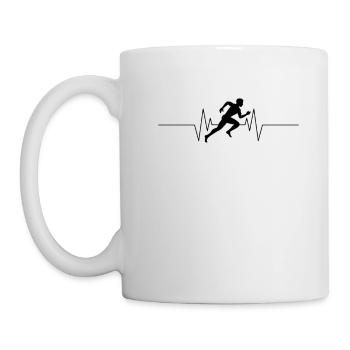 Runner Heartbeat - Mug - white - Left