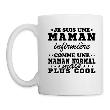 Ich bin eine Krankenschwester - Tasse - Weiß - Links