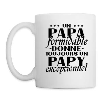 Ein tolles Papa Opa außergewöhnliches Geschenk - Tasse - Weiß - Links