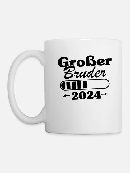 Großer Bruder Loading 2024 - Tasse - Weiß