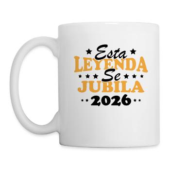 This Legend Retires 2026 - Mug - white - Left