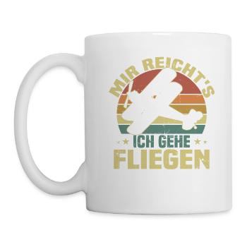 J’en ai assez, je vais m’envoler - Mug blanc - blanc - Gauche