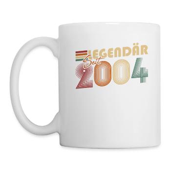 Legendär seit 2004 - Tasse - Weiß - Links