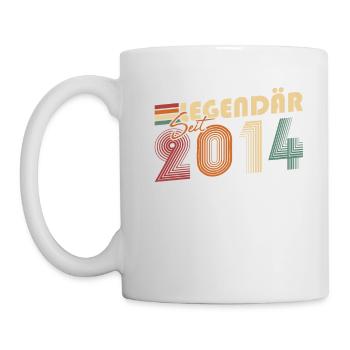 Legendär seit 2014 - Tasse - Weiß - Links