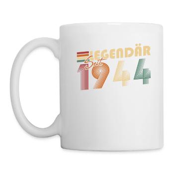 Légendaire depuis 1944 - Mug blanc - blanc - Gauche