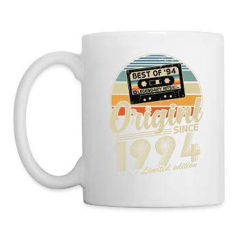 Original Since 1994 Vintage Birthday Gift - Mug - white - Left