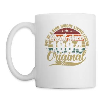 Great Since 1994 Vintage Birthday Gift - Mug - white - Left
