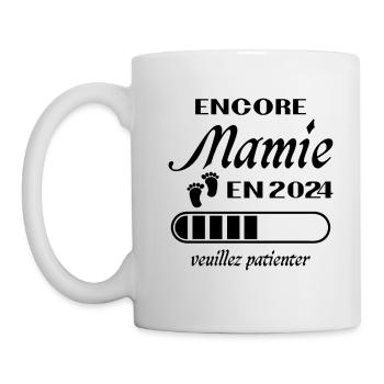 Granny Girl Again 2024 Future Grandma Gift - Mug - white - Left