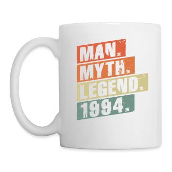 Vintage Born 1994 Man Myth Legend - Mug - white - Left