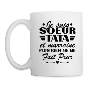 Sister Tata and Godmother - Mug - white - Left