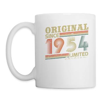 Original Since 1954 Vintage Birthday Gift - Mug - white - Left