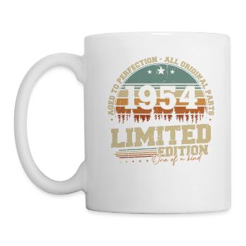 1954 Vintage Retro Vintage Birthday Gift - Mug - white - Left