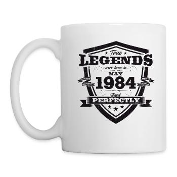 Legend May 1984 Vintage 1984 Birthday 1984 - Mug - white - Left