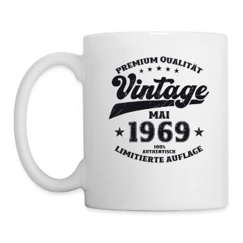 Millésime Mai 1969 Cru 1969 Anniversaire 1969 - Mug blanc - blanc - Gauche