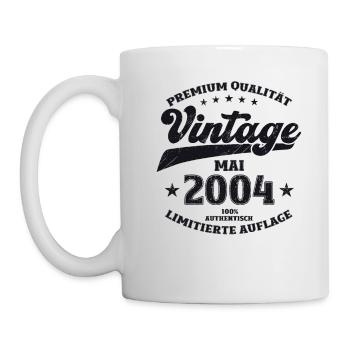 Vintage May 2004 Vintage 2004 Birthday 2004 - Mug - white - Left