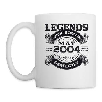 Legend May 2004 Vintage 2004 Birthday 2004 - Mug - white - Left