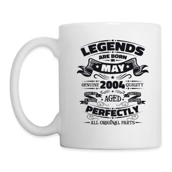 Legend May 2004 Vintage 2004 Birthday 2004 - Mug - white - Left