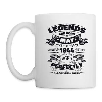 Legend May 1944 Born 1944 Birthday 1944 - Mug - white - Left