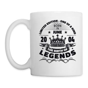Legend June 2004 Vintage 2004 Birthday 2004 - Mug - white - Left