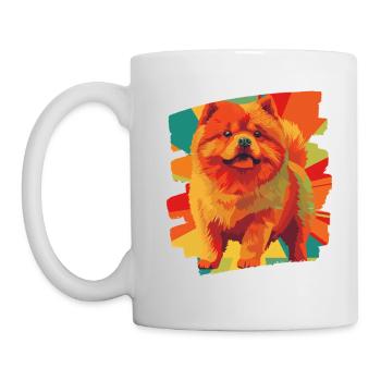 Chow Chow - Mug blanc - blanc - Gauche