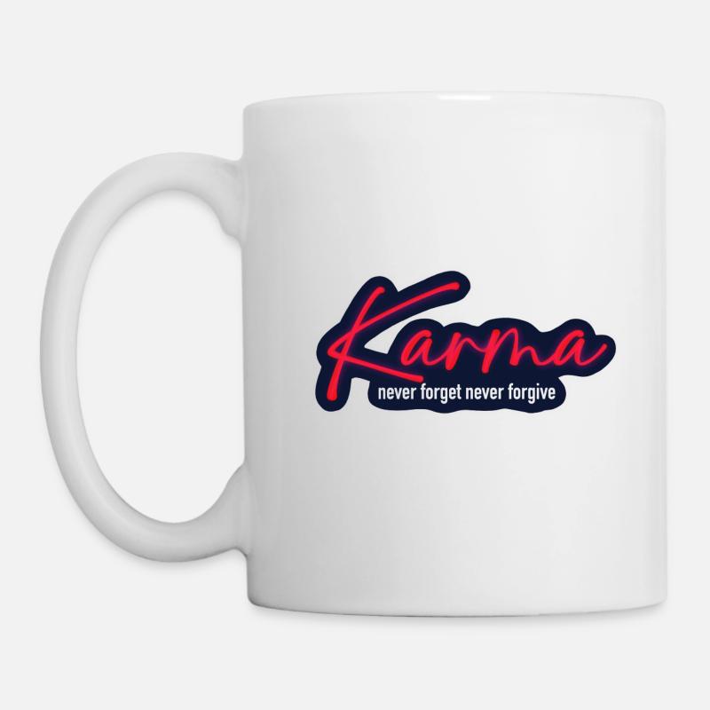 Karma - Tasse - Weiß