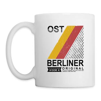 OSTBERLINER ORIGINAL OST BERLIN DDR OSSI GESCHENK - Tasse - Weiß - Links