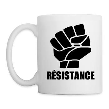 Résistance - Tasse - Weiß - Links