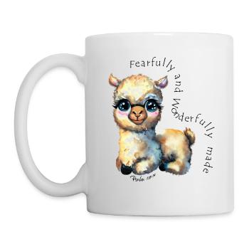 DLM KIDS FEARFULLY MADE B1U - Mug - white - Left