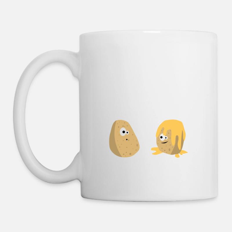 J'peux pas j'ai raclette - Mug blanc - blanc